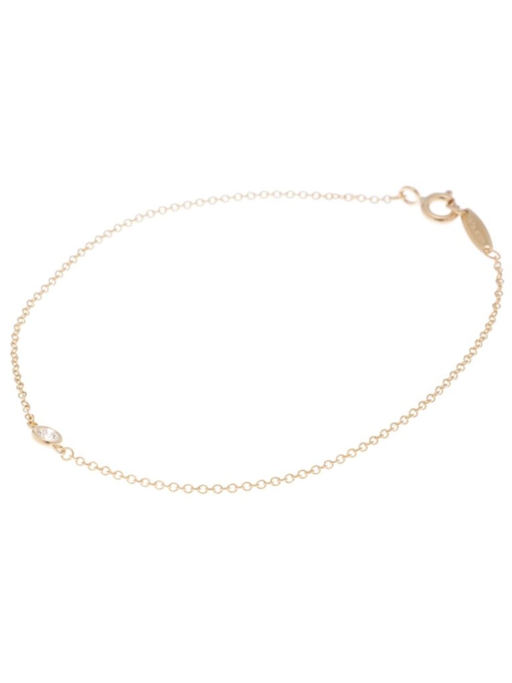 Tiffany & Co by the Yard Bracelet 18k Yellow Gold Diamond